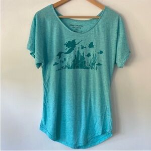 Rare Walt Disney World Employee Little Mermaid Ariel Tee Shirt Women’s Adult S
